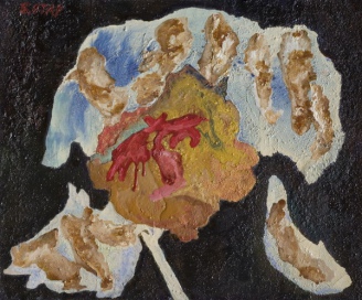Invasion, 1984
tempera on board
50 x 79,8 cm