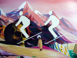 Sotschi 2014, 2010
oil on canvas
100 x 140 cm