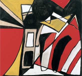 Composition, 1981
tempera on paper
69 x 75 cm