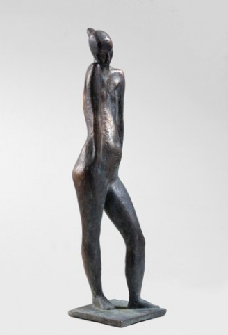 Nude, 1967
bronze
41,5 x 10,5 x 10 cm