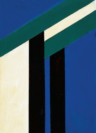 Construction and Rhythms. No 7, 1998
oil on canvas
85 x 61 cm