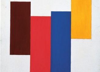 Accords. No 46. Vertical Lines Series, 1991
oil on canvas
50 x 50 cm